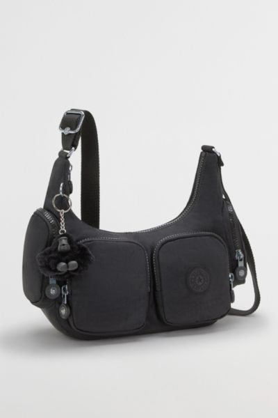 Kipling Rikka Small Cargo Nylon Crossbody Bag In Black, Women's At Urban Outfitters In Black