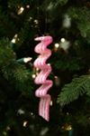 Sugar Coated Ribbon Candy Christmas Ornament Set
