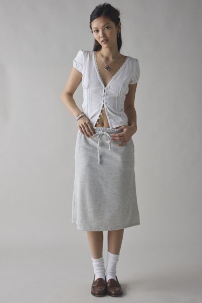 スカート [FACE NONE] COTTON RIBBON SKIRT COTTON RIBBON SKIRT : FACE NONE (EN)