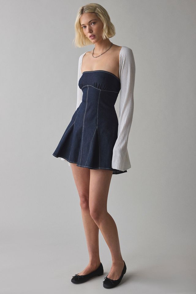 ReMADE By UO Remnants Textured Knit Shrug Top #1