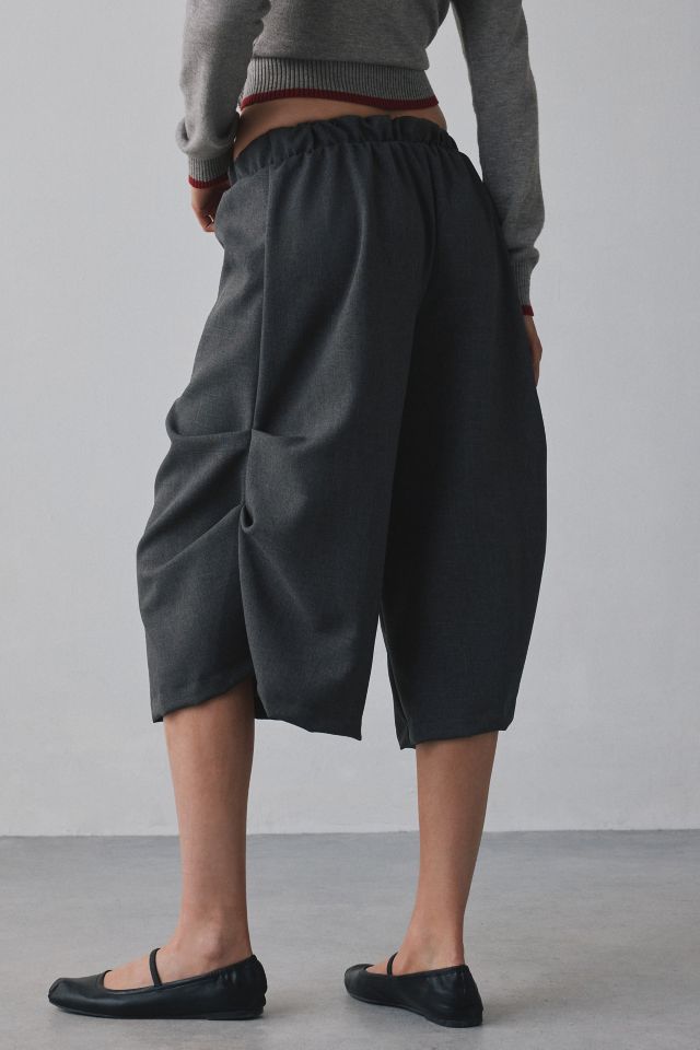 ReMADE By UO Remnants Ruched Crop Pant #2