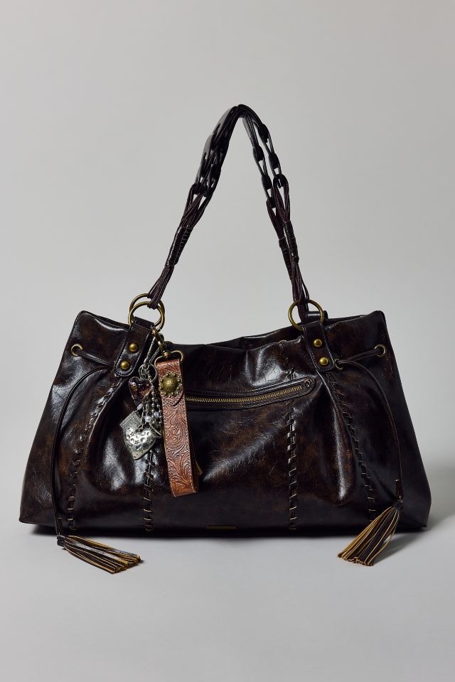 Silence + Noise Washed Faux Leather Tote Bag #1
