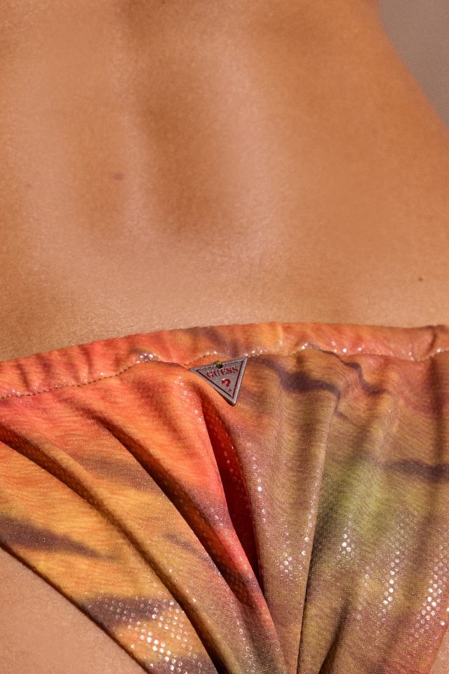 GUESS ORIGINALS UO Exclusive Tie-Dye Side-Tie Bikini Bottom #3