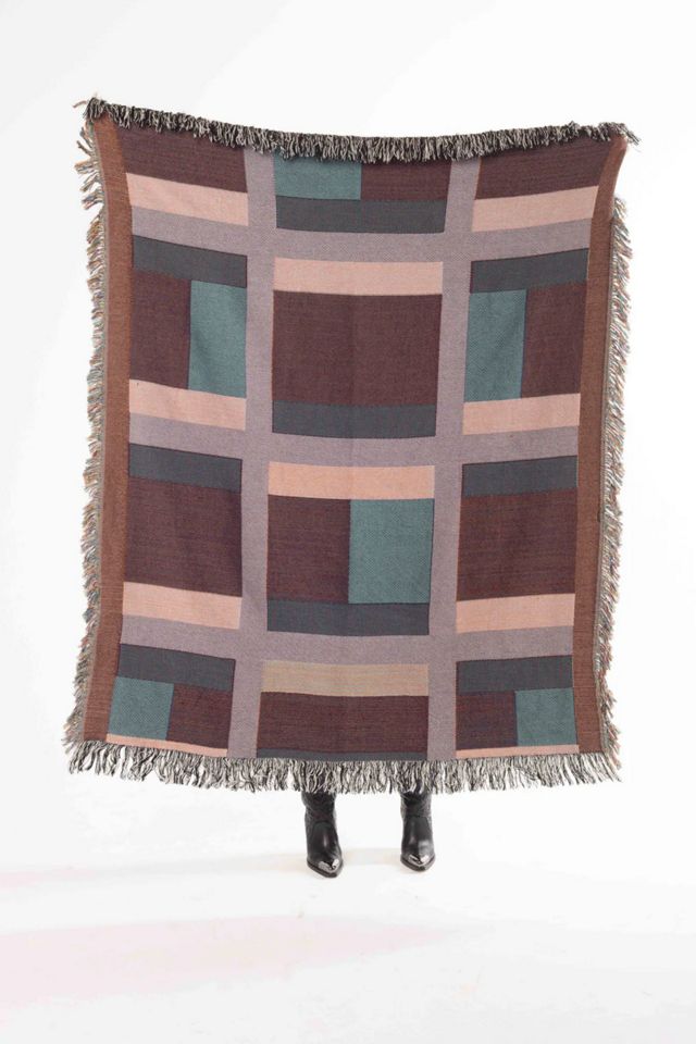 Clr Shop Quilted Woven Throw Blanket #1