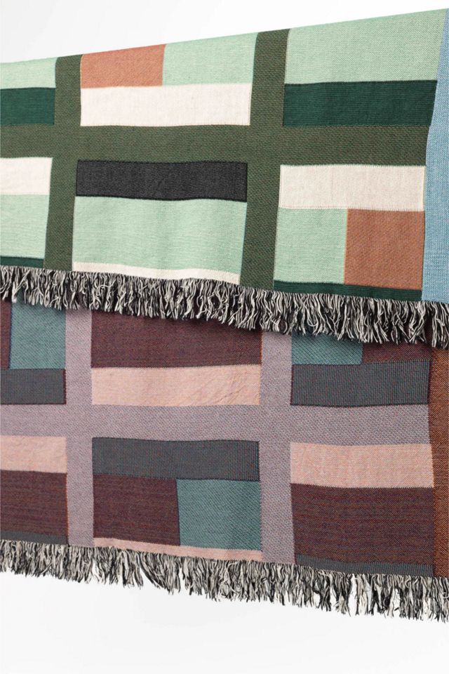 Clr Shop Quilted Woven Throw Blanket #2