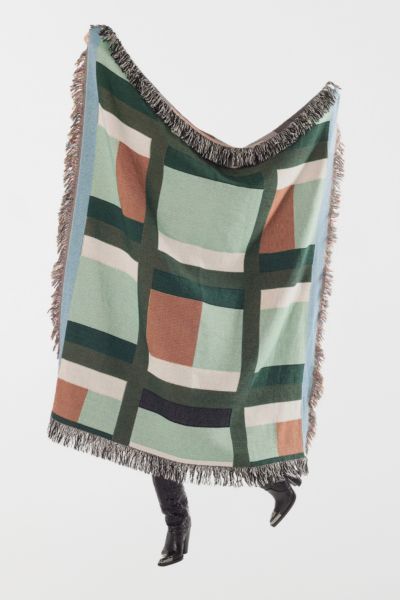 Plaid Woven Throw Blanket – Clr Shop