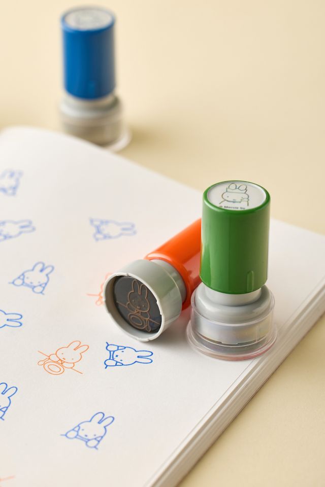 Ensemble de 3 Timbres Auto-Encreurs Miffy Icon #2