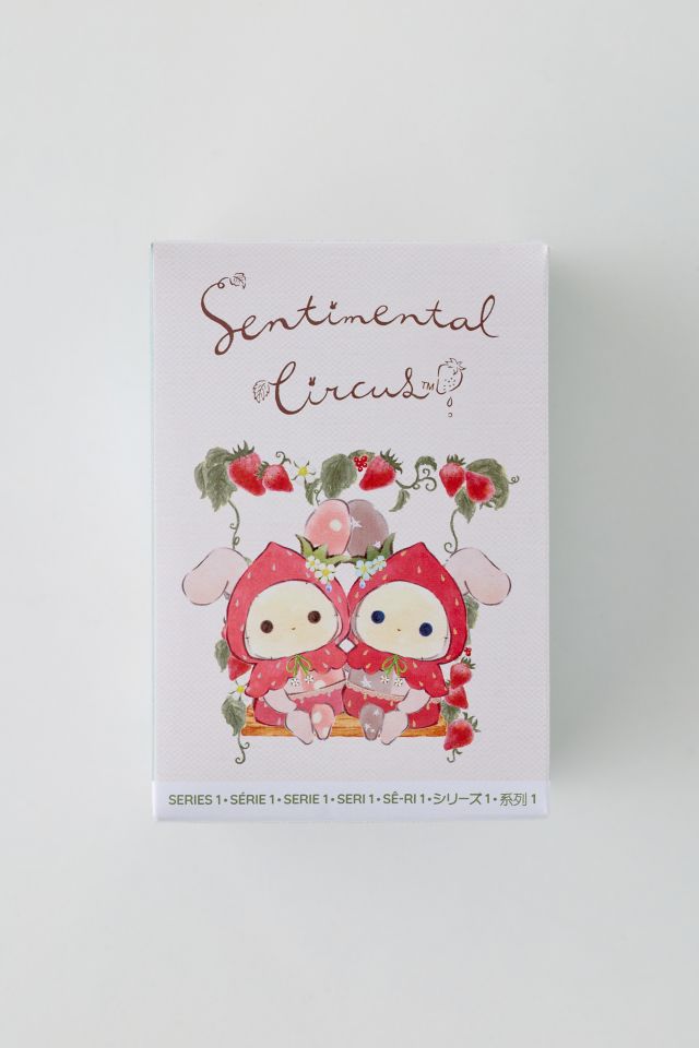 Sentimental Circus San-X Strawberry Blind Box Plushie Keychain #3