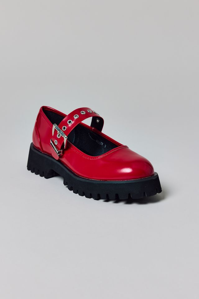 Raid London Ailany Patent Leather Mary Jane Shoe #4
