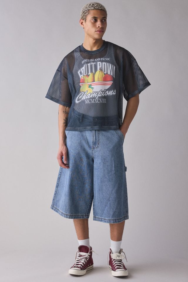 Coney Island Picnic Fruit Bowl Graphic Mesh Tee #2