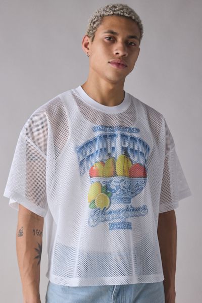 Coney Island Picnic Fruit Bowl Graphic Mesh Tee Product Page