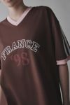 1998 France Oversized V-Neck Jersey Tee