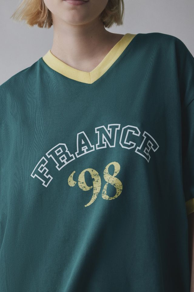 Tee-shirt ras du cou surdimensionné France 1998 #2