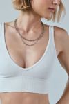 Out From Under Corinne Seamless Knit V-Neck Bralette