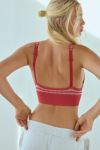 Out From Under Corinne Seamless Knit V-Neck Bralette