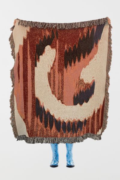 Clr Shop Ctrl Shop Sunburst Woven Throw Blanket At Urban Outfitters