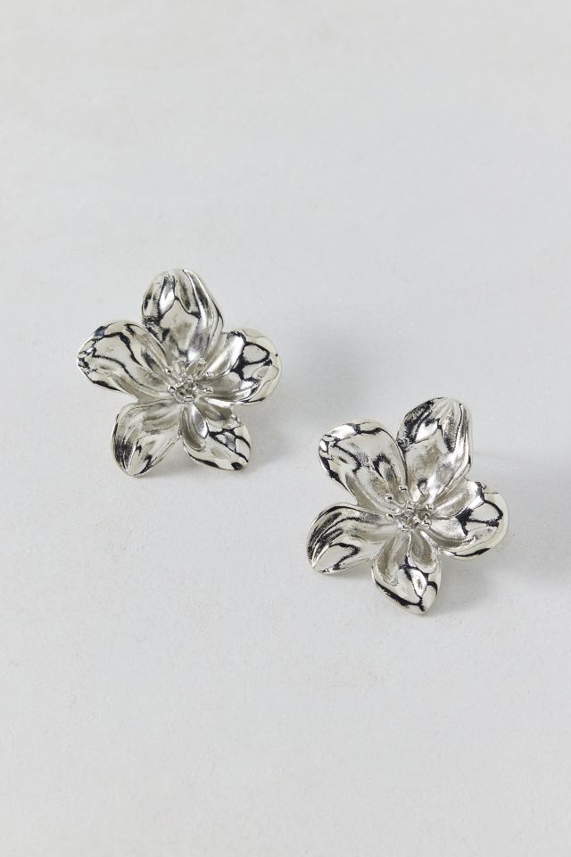 Fiore Floral Statement Post Earring #1
