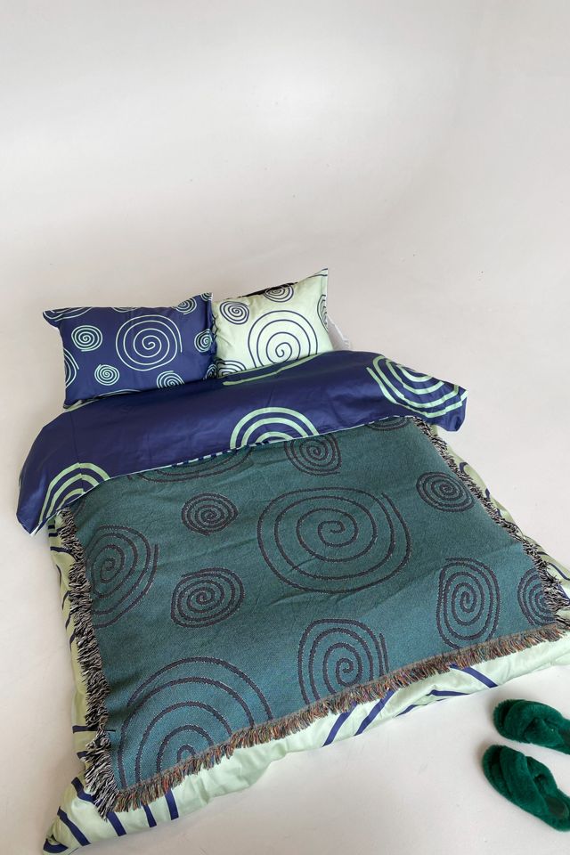 Crl Shop Twirls & Swirls Woven Throw Blanket #2