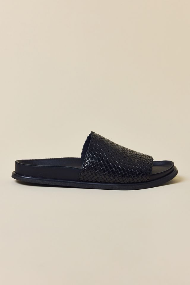 Sandales mules en cuir tressé Effie de Vagabond Shoemakers #1