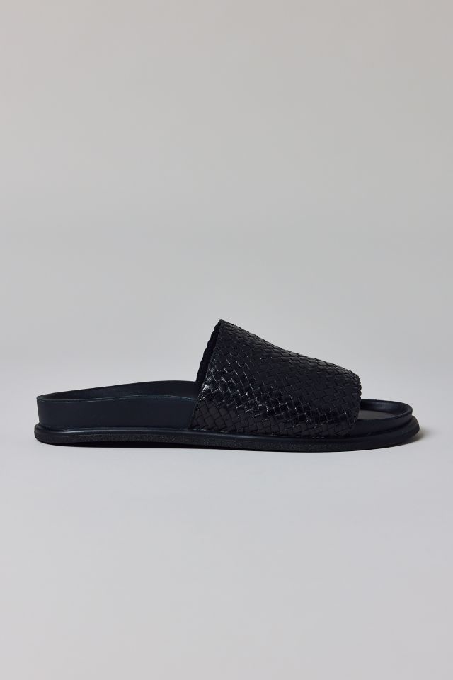 Vagabond Shoemakers Effie Woven Leather Slide Sandal #1