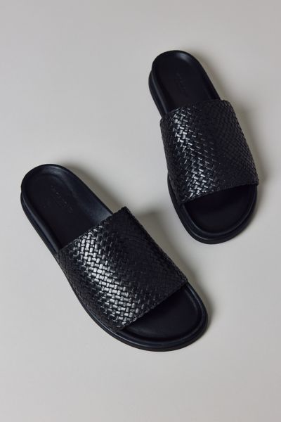 Vagabond Shoemakers Effie Woven Leather Slide Sandal