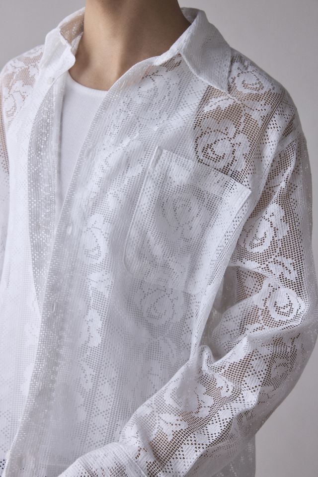 David Catalán Lace Long Sleeve Shirt #3