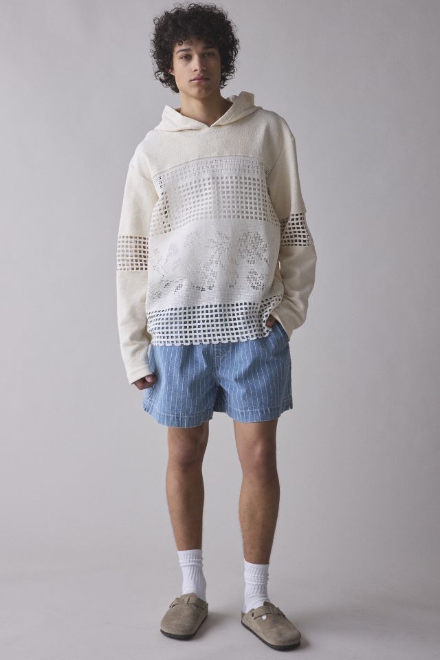 David Catalán Crivo Lace Hoodie Sweatshirt #2