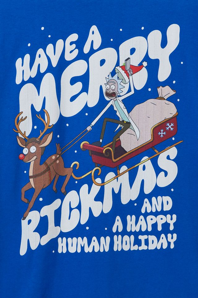 Rick And Morty Rickmas Graphic Tee | Urban Outfitters Canada
