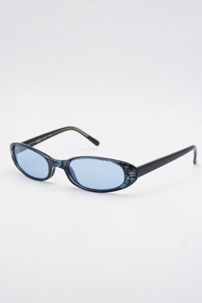 Vintage Kiss Rectangle Sunglasses