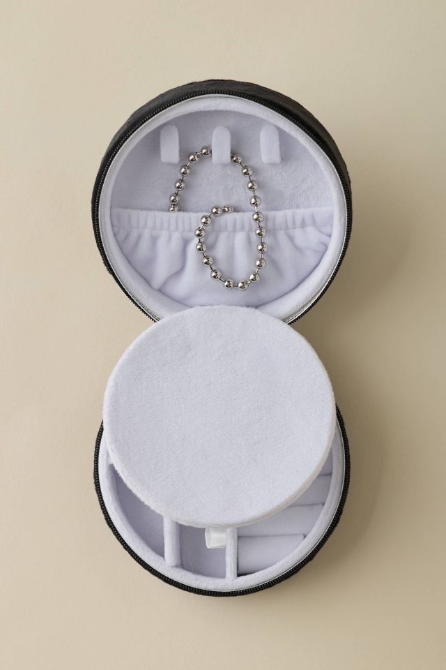 Dancing Skeleton Velvet Jewelry Case #2