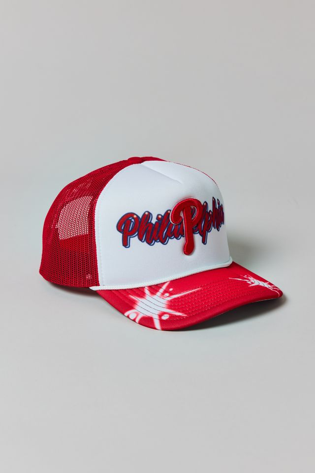 Mitchell & Ness MLB Philadelphia Phillies Airbrush Trucker Hat #1