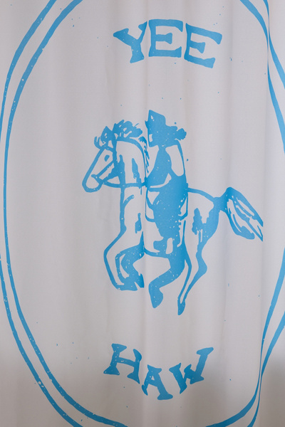 Emma Boys  Yee Haw Shower Curtain