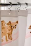 Sabina Fenn Illustration For Deny Dogs Surfing Shower Curtain
