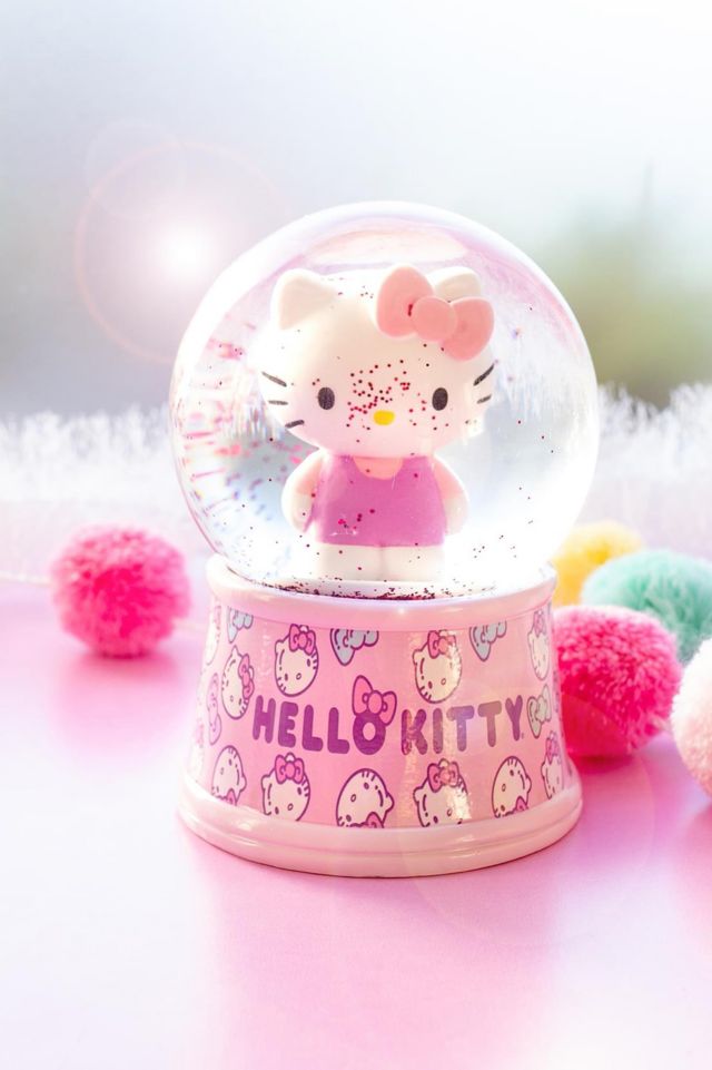 Sanrio Hello Kitty Light-Up 6" Snow Globe #3