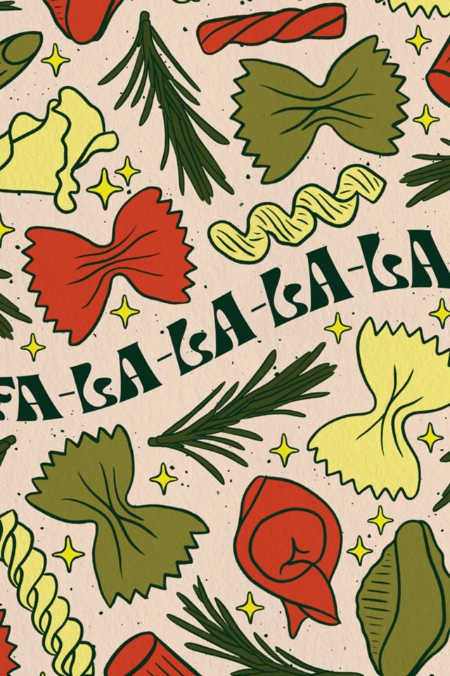 Boss Dotty Pasta Holiday Greeting Card #1