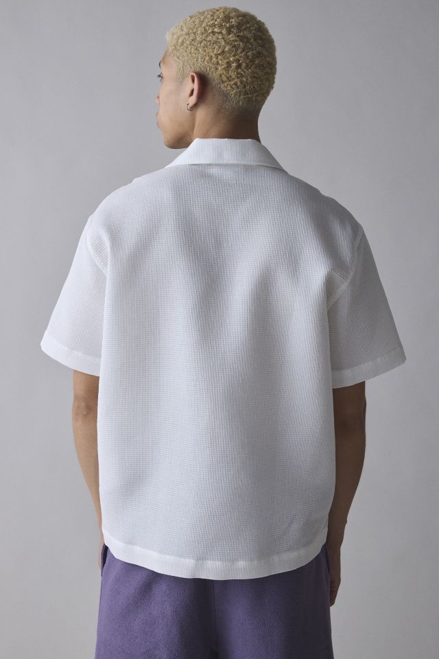 Lacoste Waffle Knit Short Sleeve Shirt #1