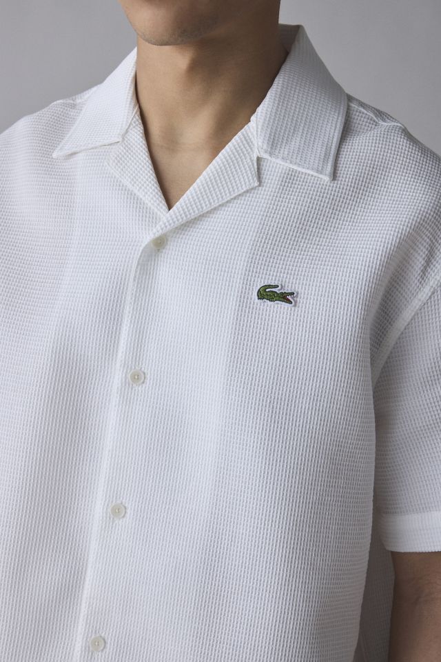 Lacoste Waffle Knit Short Sleeve Shirt #3