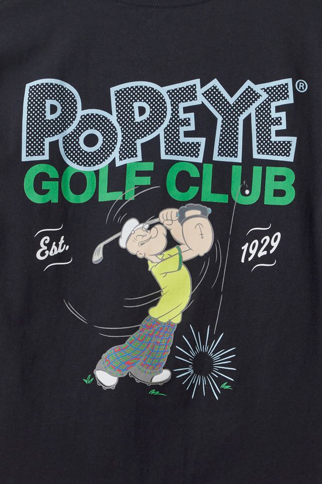 クラブ popeye310 Popeye Golf Club Cotton Graphic Tee | Urban Outfitters