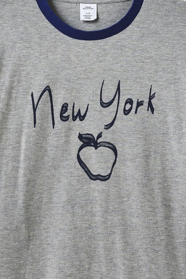 T-shirt ringer graphique New York #2