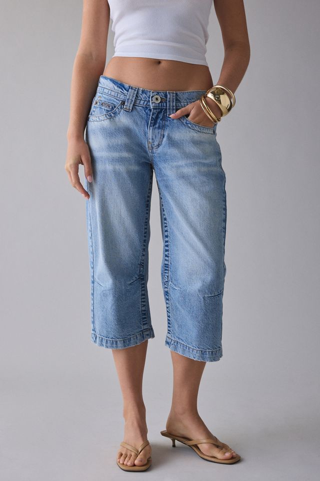 BDG Kayla Low-Rise Capri Jean #1