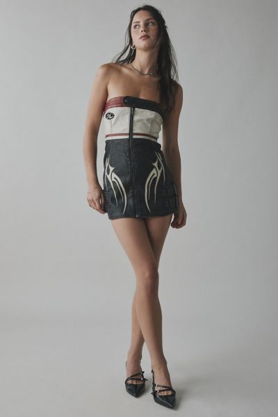 トップス Jaded London Lola Strapless Mini Dress Lola Strapless Mini Dress in Polkadot Stripe | Jaded London