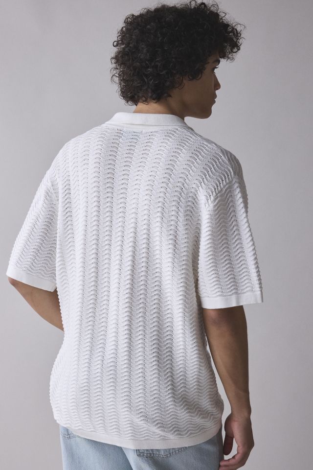 Kuwalla Tee Wave Knit Short Sleeve Shirt #1