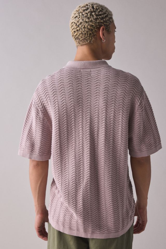 Kuwalla Tee Wave Knit Short Sleeve Shirt #1