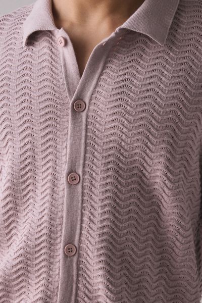 Kuwalla Tee Wave Knit Short Sleeve Shirt