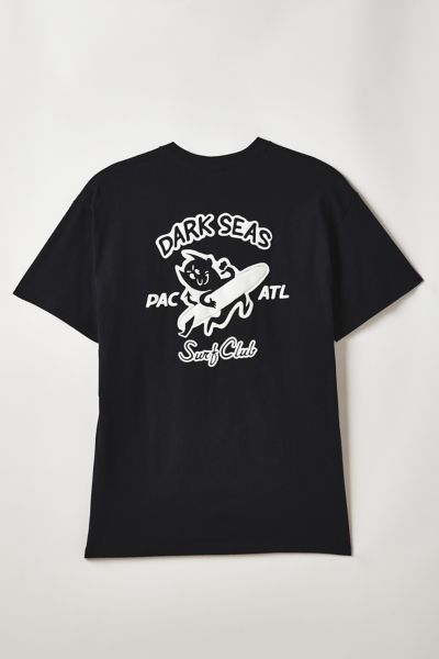 Dark Seas Surf N Devils Graphic Tee In Black, Men's At Urban Outfitters