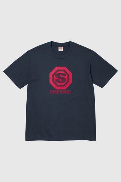 Supreme S Logo Baseball Henley (SS25) | Urban Outfitters
