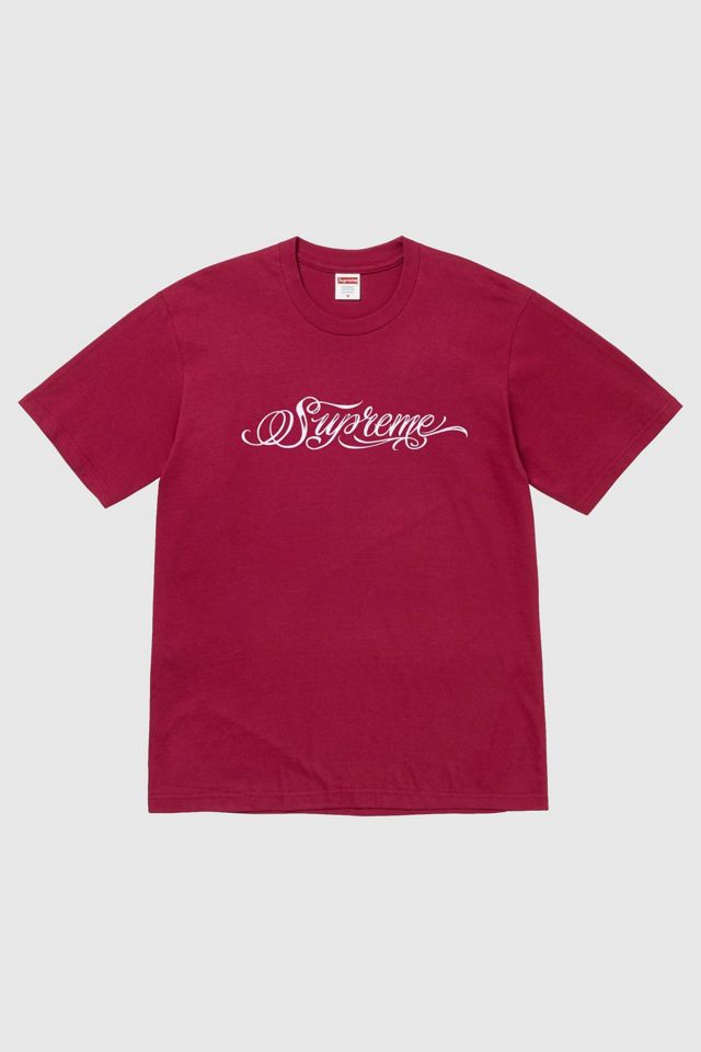 Supreme Script Tee | Urban Outfitters