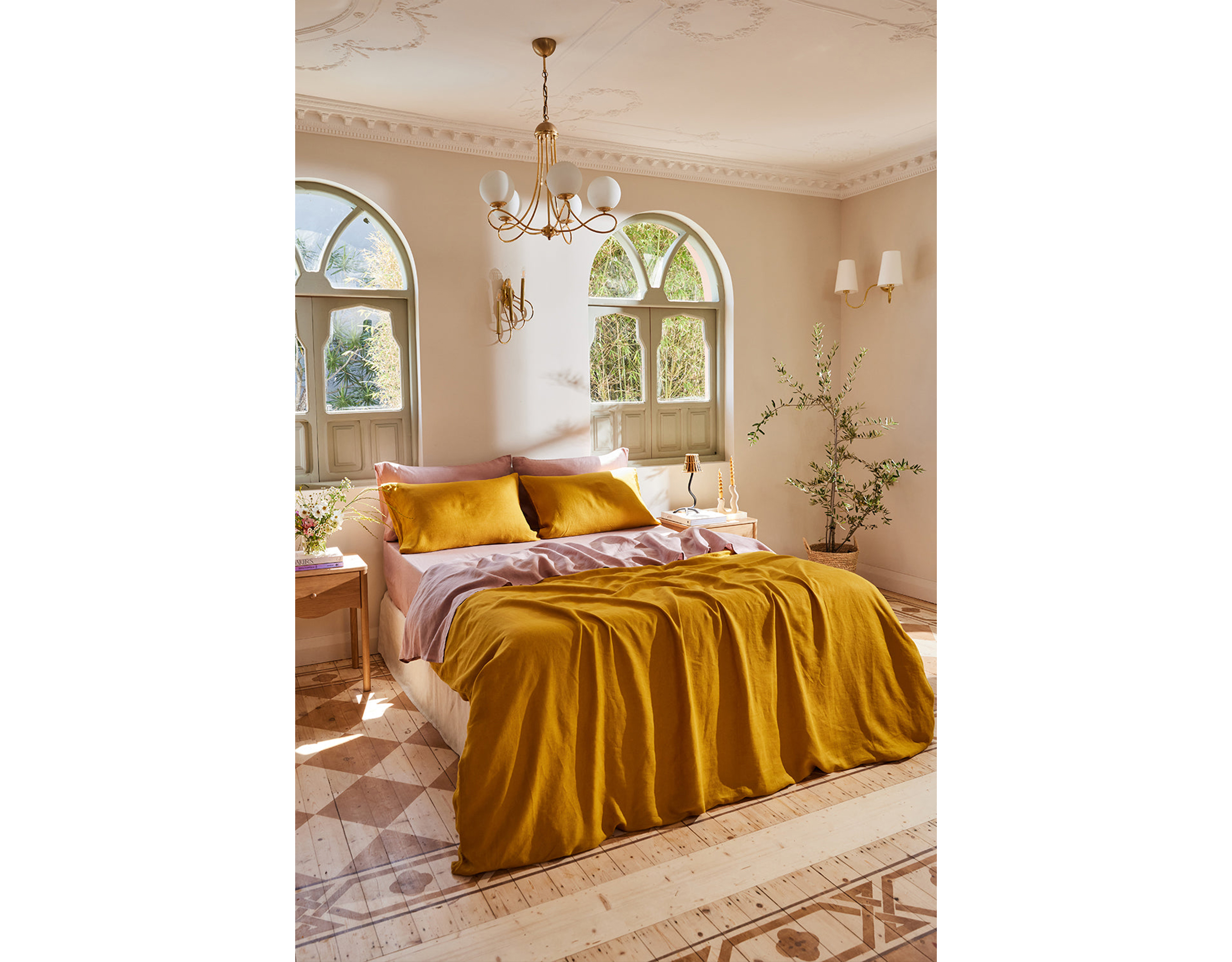 Bed Threads French Flax Linen Sheet Set