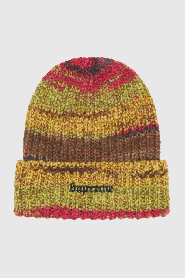 Supreme Space Dye Stripe Beanie