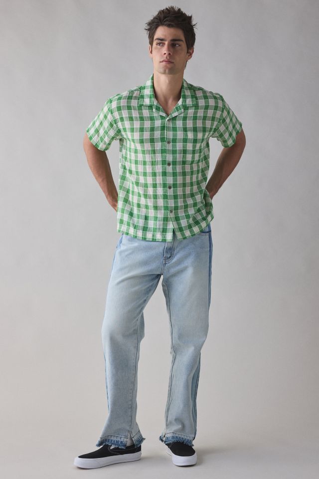 Kuwalla Tee Raw Edge Loose Denim Jean #2